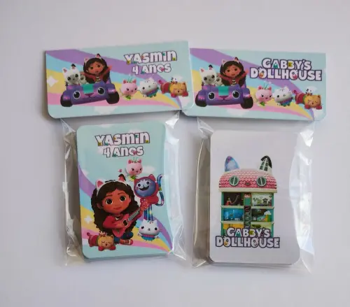 Casa Mágica da Gabby jogos da memória G personalizado