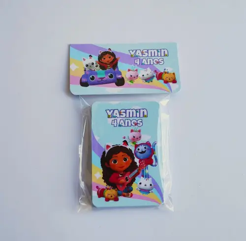 Casa Mágica da Gabby jogos da memória G personalizado