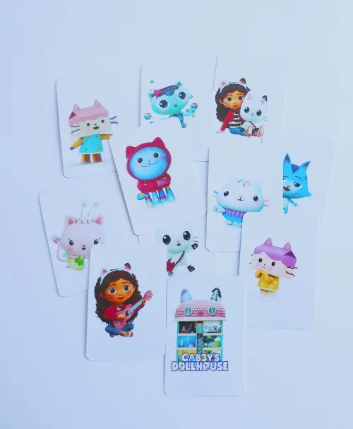 Casa Mágica da Gabby jogos da memória G personalizado