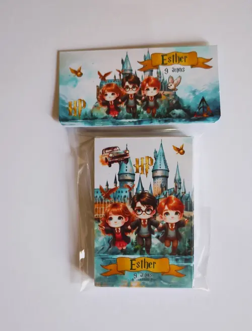 Harry Potter jogo da memória G personalizado  25 cartas