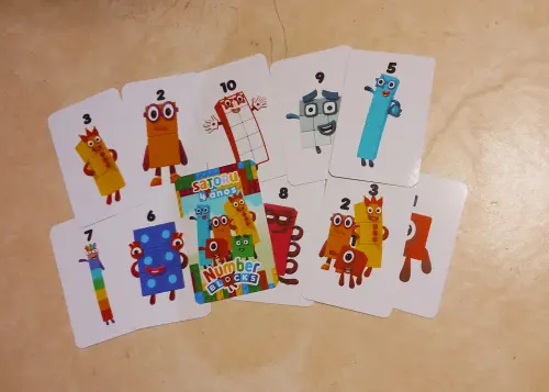 Jogo da memória G personalizado  NUMBER BLOCKS 25 cartas
