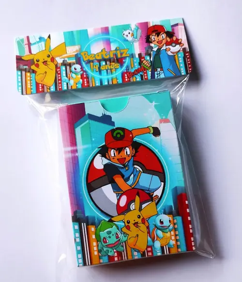 Jogo Uno Pokémon Pikachu  Lembrancinha festa infantil