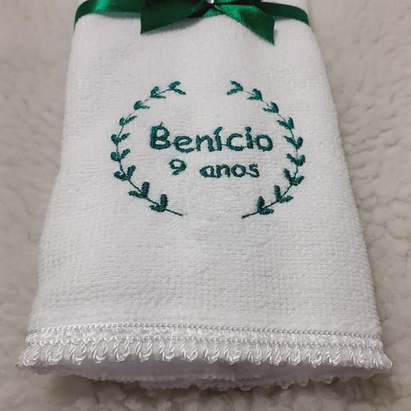 15 Lembrancinhas de Aniversário Toalha Bordada Personalizada