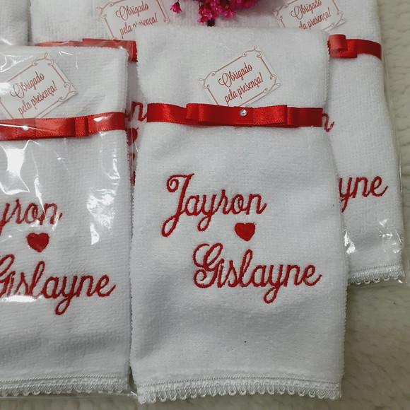 15 Lembrancinhas de Casamento Personalizada Vermelha