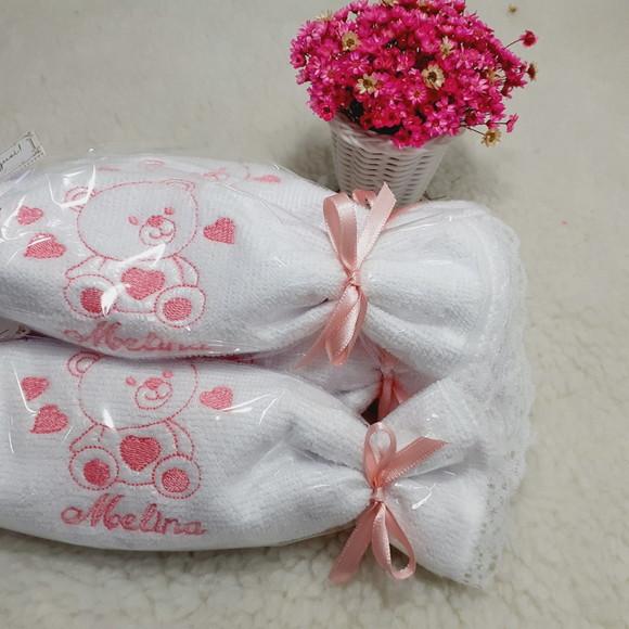 15 Lembrancinhas de Maternidade Personalizada Ursinha Rosa