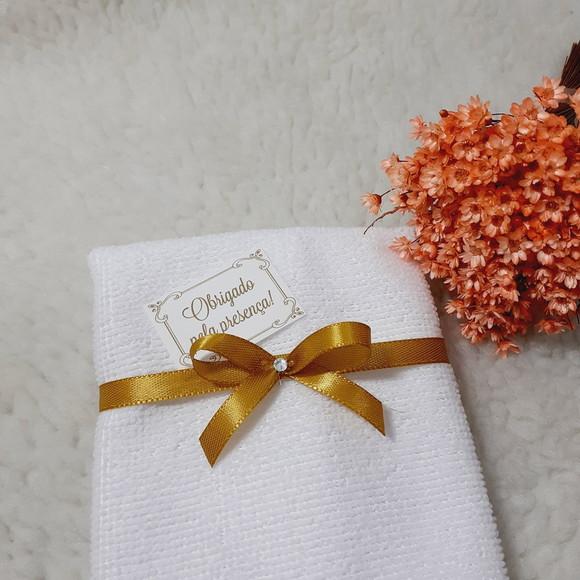 25 Lembrancinha Aniversário 90 Anos Toalhinha Personalizada
