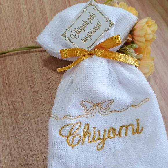 Kit 15 Lembrança Aniversário Personalizada 100 Anos Toalha