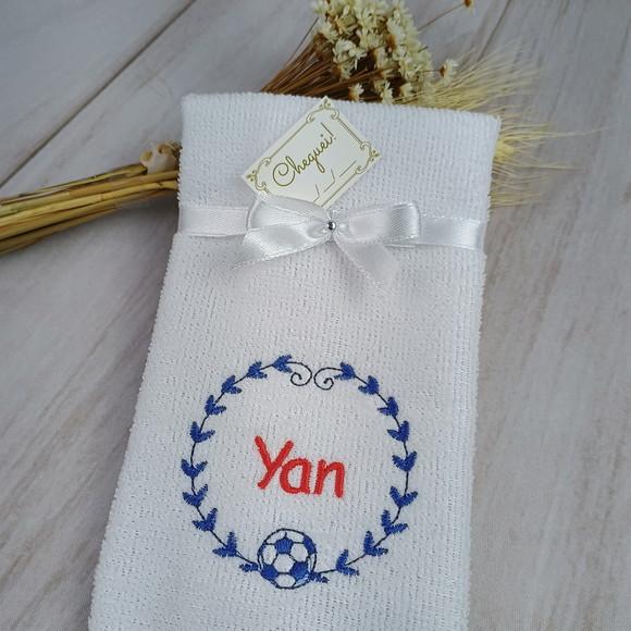 Lembrancinha de Maternidade Personalizada Futebol 15 Un.