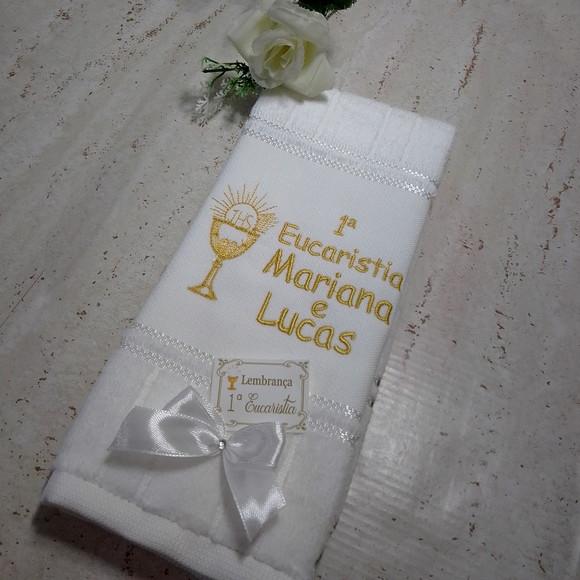 10 Lembranças Personalizadas Primeira Eucaristia para Gêmeos