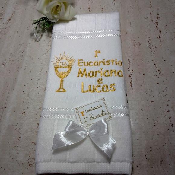 10 Lembranças Personalizadas Primeira Eucaristia para Gêmeos