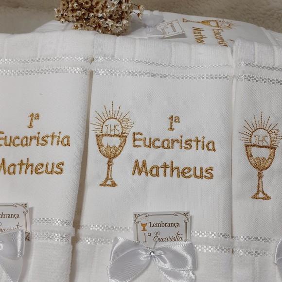15 Lembranças Personalizadas Primeira Eucaristia