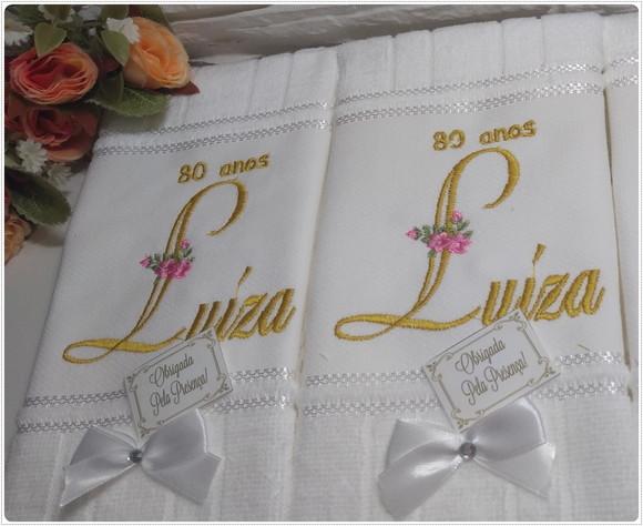 20 Lembranças de Aniversário Personalizada 80 Anos