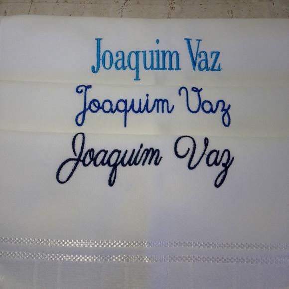 3 Toalhas Bordadas e Personalizadas