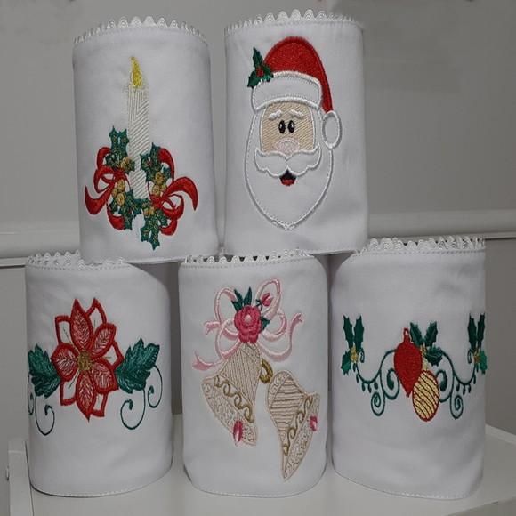 5 Porta Papel Higiênico de Bancada Natal
