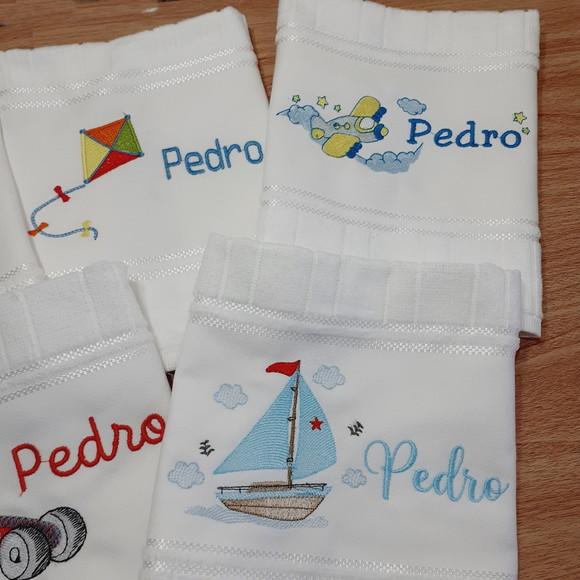 5 Toalhas Escolar Personalizada para Menino