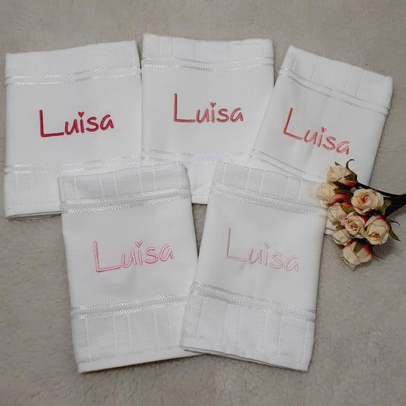 Kit 5 Toalha Escolar Personalizada