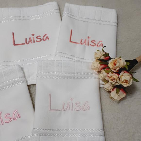Kit 5 Toalha Escolar Personalizada