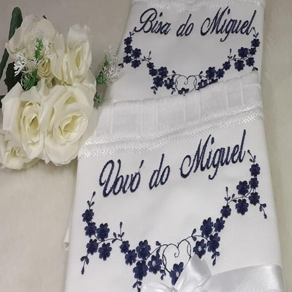 Kit Toalha Lembrança para os Avós 2 Unidades