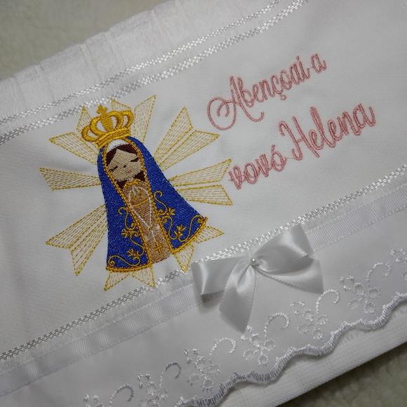 Lembrança Toalha Bordada para a Vovó