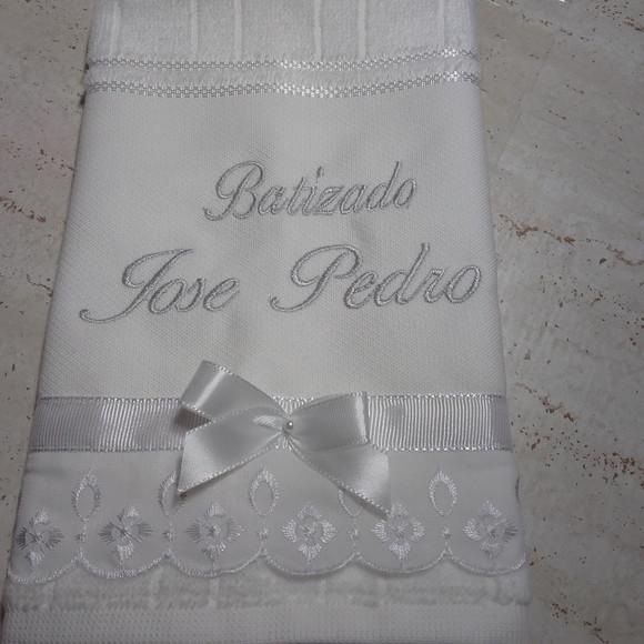 Toalha de Batismo Personalizada