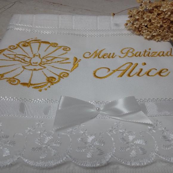 Toalha de Batizado Espírito Santo