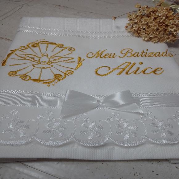 Toalha de Batizado Espírito Santo