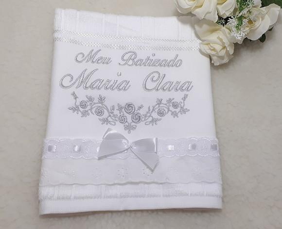 Toalha de Batizado Personalizada
