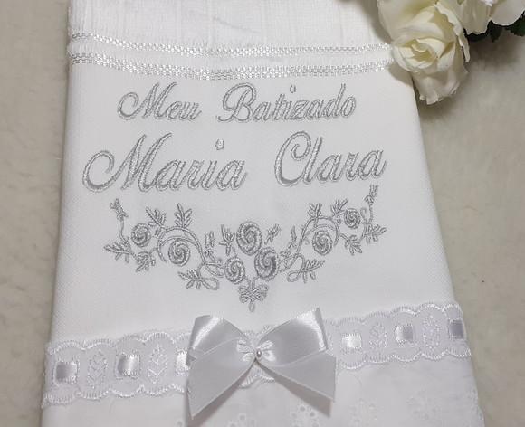 Toalha de Batizado Personalizada