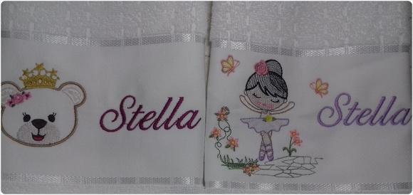 Toalha Escolar Personalizada 2 Unidades