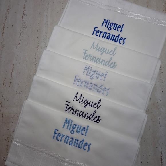 Toalha Escolar Personalizada 5 Unidades