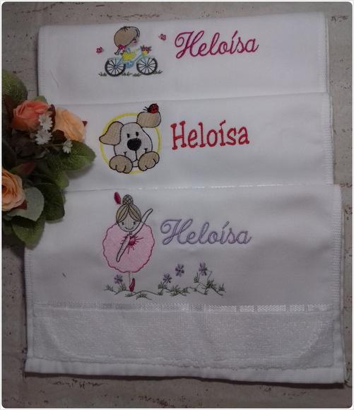 Toalha Escolar Personalizada 3 Unidades