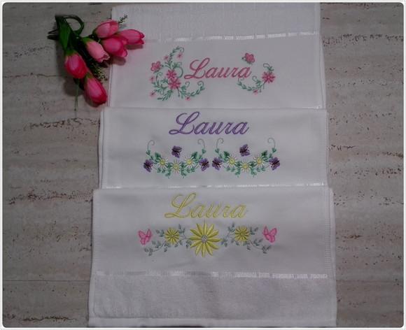 Toalha Escolar Personalizada 3 Unidades