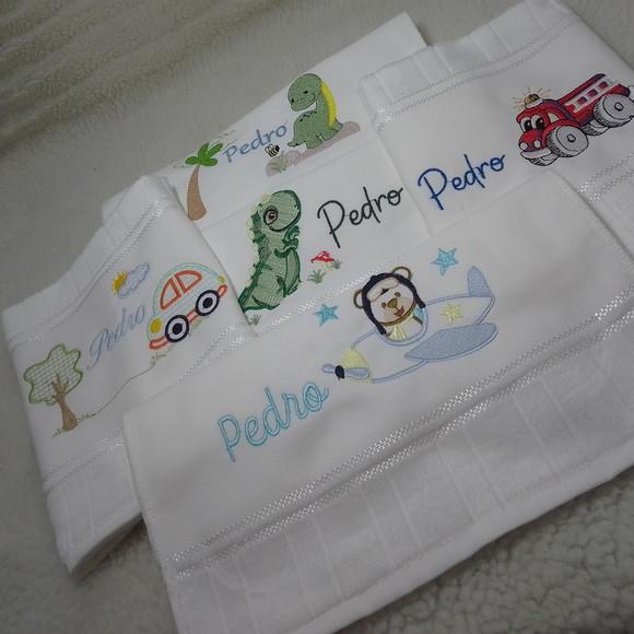 Toalha Escolar Personalizada 5 Unidades