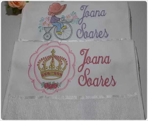Toalha Infantil Personalizada 2 Unidades