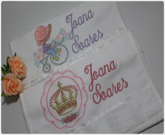 Toalha Infantil Personalizada 2 Unidades