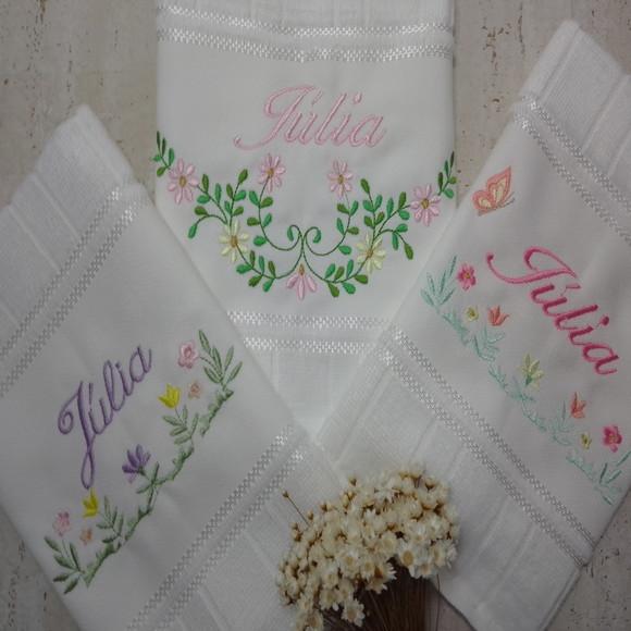 Toalha para Lanche Infantil Bordada