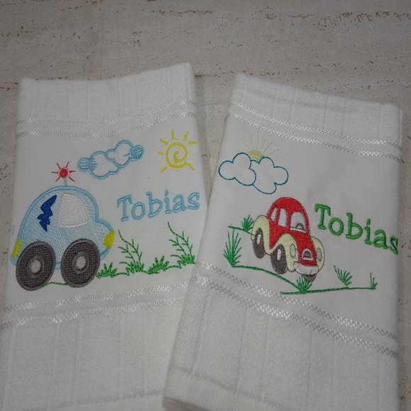 Toalha para Lanche Infantil Carrinho