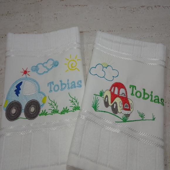 Toalha para Lanche Infantil Carrinho