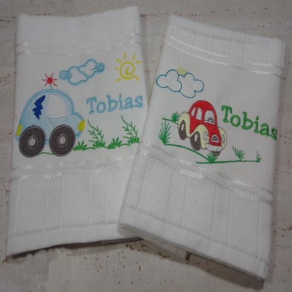 Toalha para Lanche Infantil Carrinho