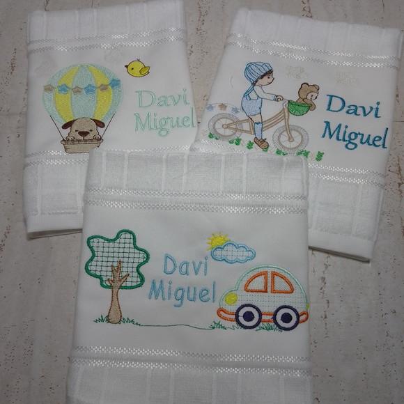 Toalha para Lanche Personalizada Balão Infantil