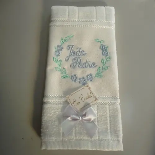 10 Lembranças Aniversário Toalha Personalizada