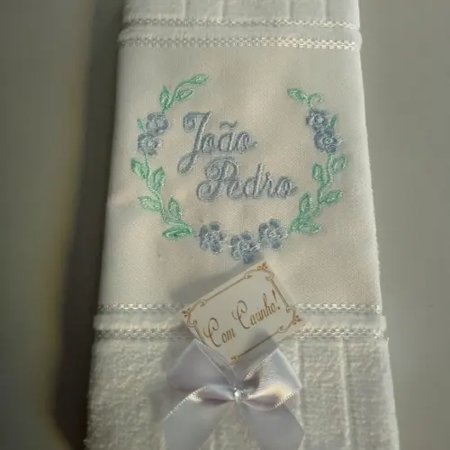 10 Lembranças Aniversário Toalha Personalizada