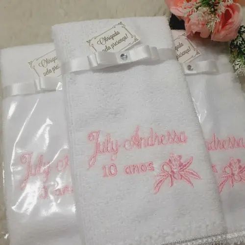 15 Lembrancinhas Aniversário Personalizada Festa Rosa Menina
