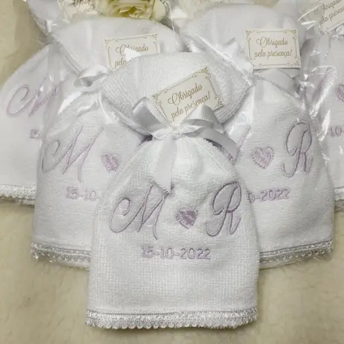 15 Lembrancinhas de Casamento Personalizada Monograma