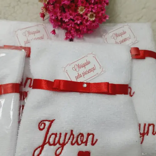 15 Lembrancinhas de Casamento Personalizada Vermelha