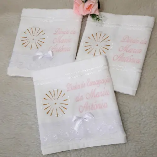 Kit Lembrança Batizado para Padrinho e Madrinha 3 Pçs