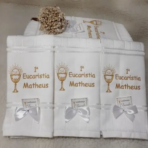 15 Lembranças Personalizadas Primeira Eucaristia