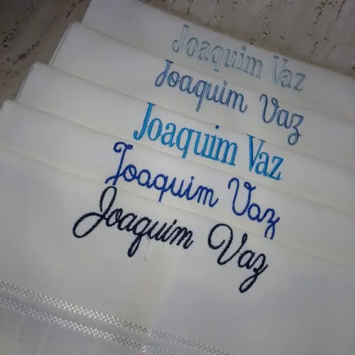 5 Toalhas Escolar Bordada e Personalizada