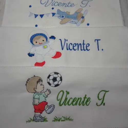 5 Toalhas Escolar Bordada e Personalizada