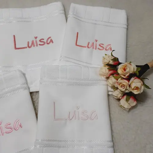 Kit 5 Toalha Escolar Personalizada